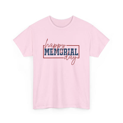 Happy Memorial Day T-shirt, Patriotic Tee, USA Shirt, Memorial Day Gift, American Pride Apparel, Holiday Clothing, gift for her,gift for him