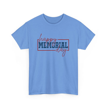 Happy Memorial Day T-shirt, Patriotic Tee, USA Shirt, Memorial Day Gift, American Pride Apparel, Holiday Clothing, gift for her,gift for him