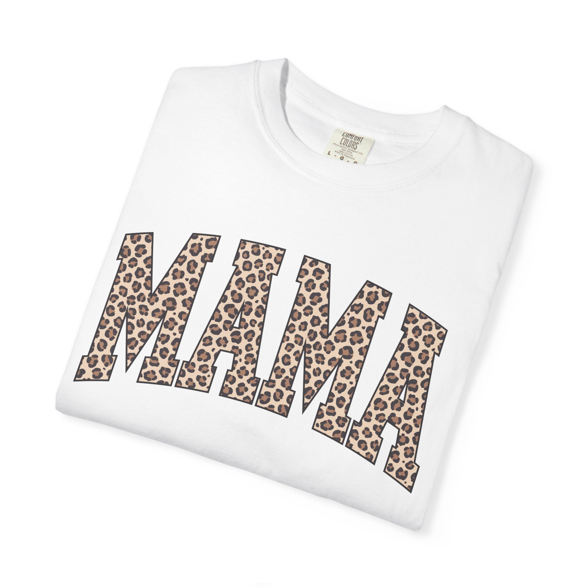 Comfort Colors® Leopard Mama Shirt, Gift For Mom, Mama Shirt, Mothers Day Gift, Gift For Mom, new mama gift, gift for her, gift for him