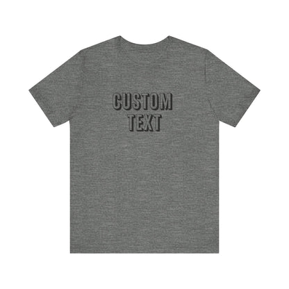 Custom Comfort Colors Shirt, Custom V Neck Shirt, Custom T Shirt, Add Your Own Text, Personalized Shirt , Boho , Adult Shirt, Custom Tee