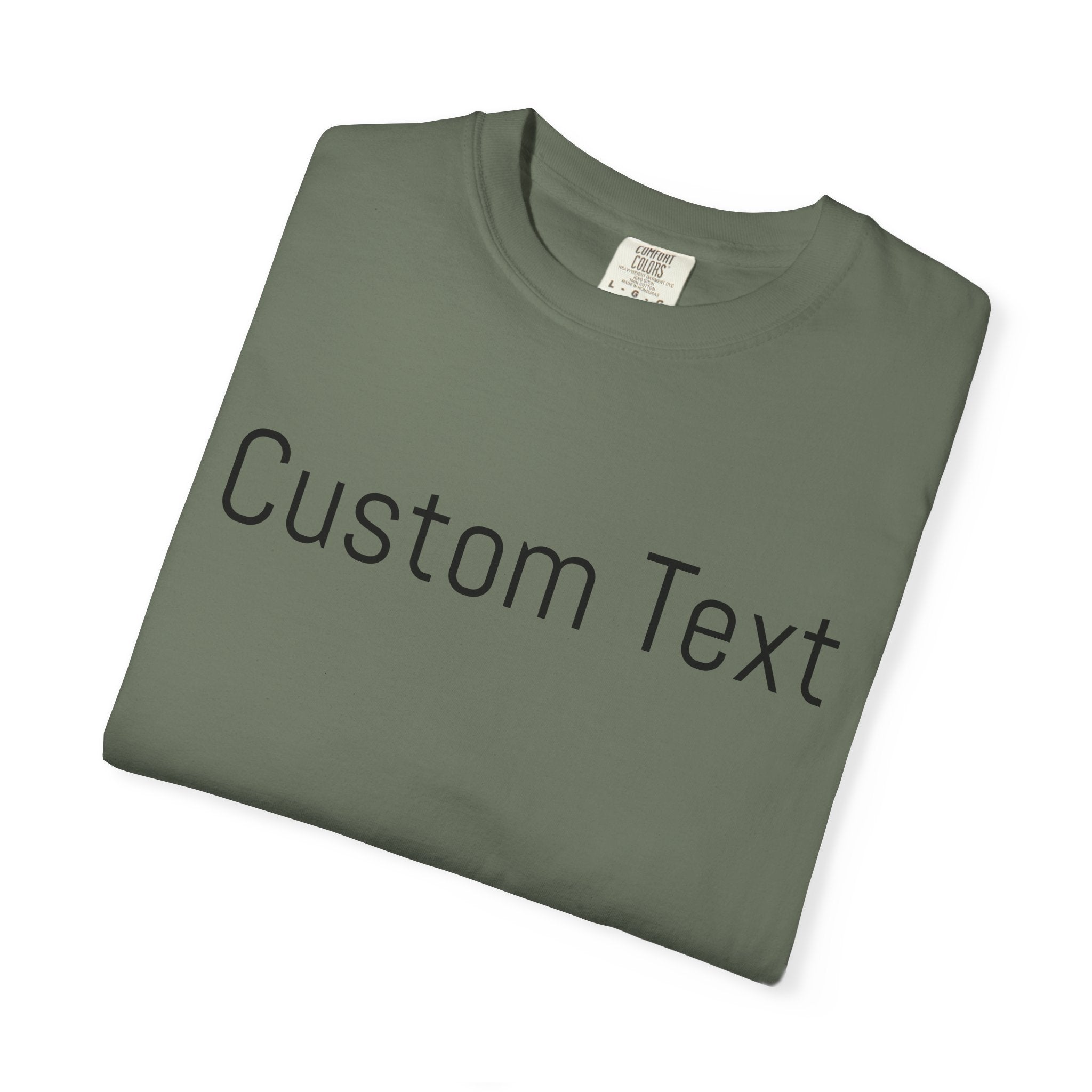 Comfort Colors® Custom Text Shirt, Custom Shirt for Women, Gift for Mom, Personalized Name Shirt, Personalized Comfort Colors Shirt,