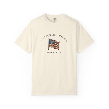 Comfort Colors® Rejecting Kings Since 1776 Protest Shirt, Anti Authoritarianism Shirt,  Pro Democracy Shirt, 4th July America Shirt, gift