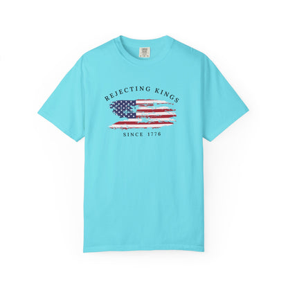 Comfort Colors® Rejecting Kings Since 1776 Protest Shirt, 4th July America Shirt, Anti Trump Shirt,  Pro Democracy Shirt, gift for her