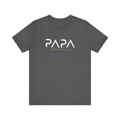 Personalized Dad Shirt with Name, Father T-Shirt Gift, Customize Father Shirt, Custom Text Shirt, Custom Name Shirt,  Father Day Gift