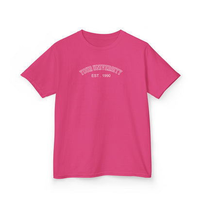 Personalized University Baby Tee, Personalized University Name Shirt, personalized text shirt, Custom Text Shirt, Graduation shirt, Crop Top