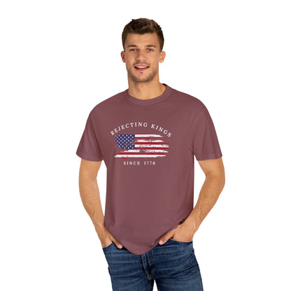 Comfort Colors® Rejecting Kings Since 1776 Protest Shirt, 4th July America Shirt, Anti Trump Shirt,  Pro Democracy Shirt, gift for her