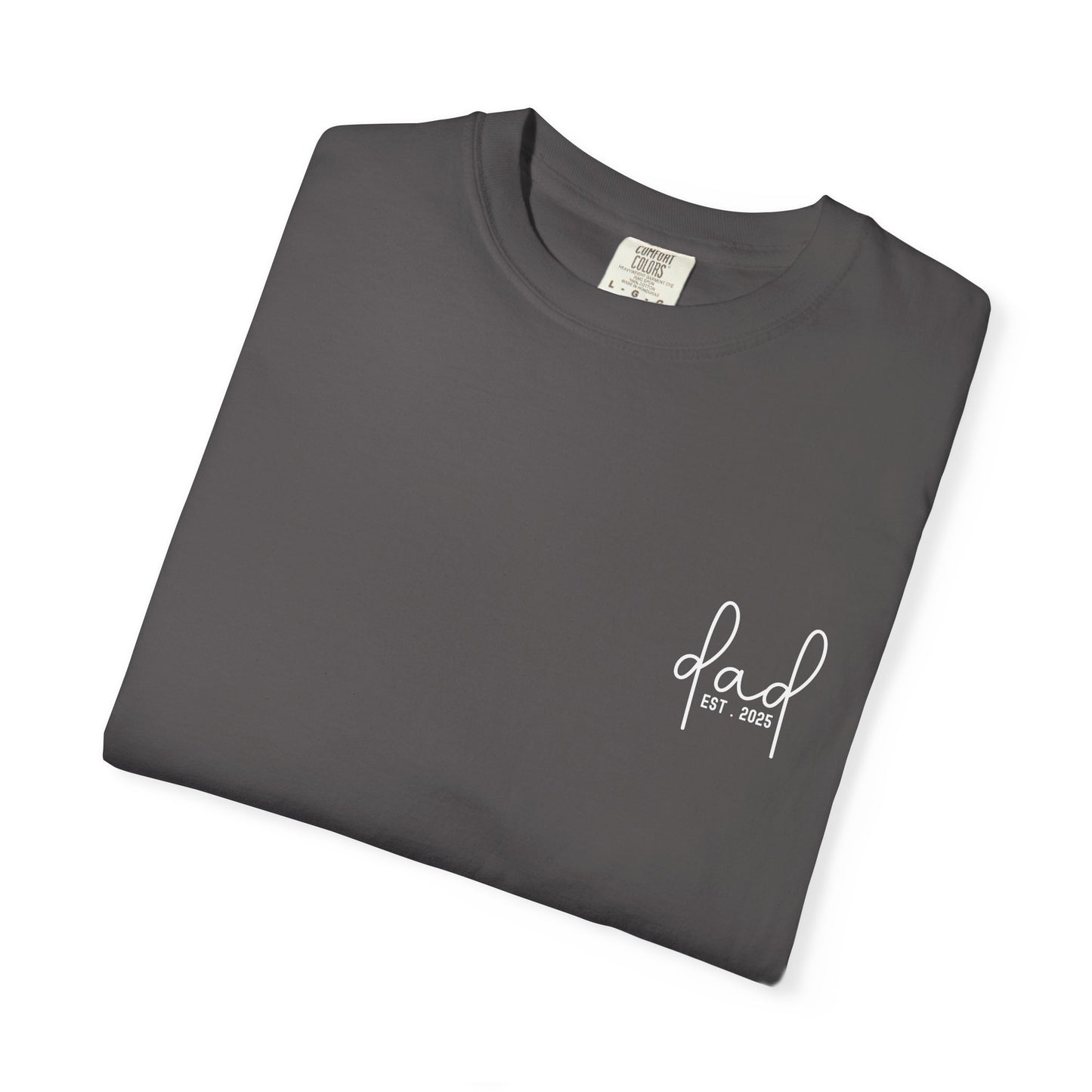 Personalized Dad Shirt, Dad Shirt, Gift for Dad, Dad Tee,  Dad EST Shirt, Dad Custom Shirt, Custom text, Gift for Dad, Father Gift