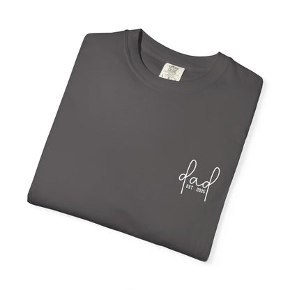 Personalized Dad Shirt, Dad Shirt, Gift for Dad, Dad Tee,  Dad EST Shirt, Dad Custom Shirt, Custom text, Gift for Dad, Father Gift