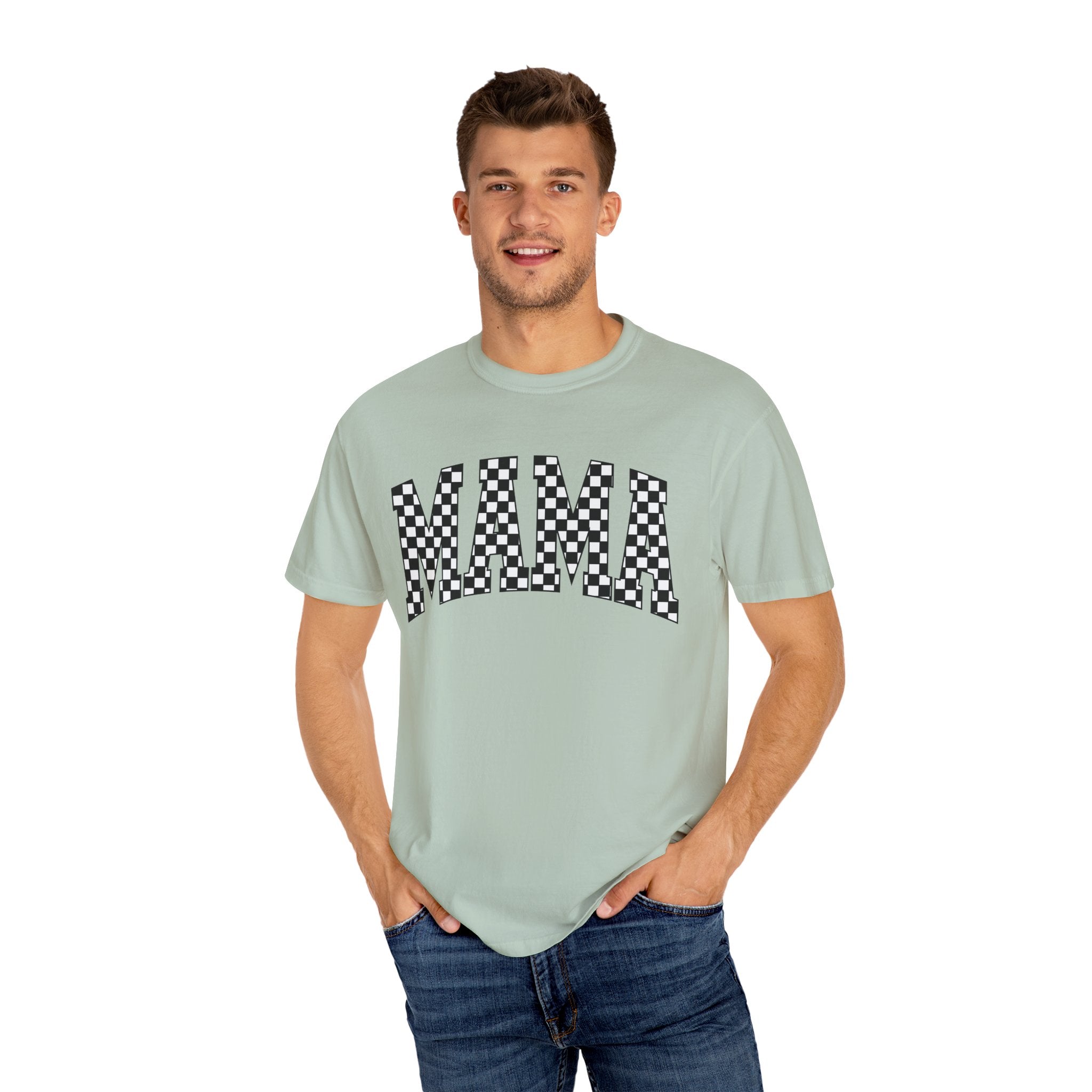 Comfort Colors Checkered Mama Shirt, Gift for Mom, Retro Mom Tee, Mother's Day Gift, Vintage Tshirtshirt, gift for her, mom gifts