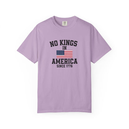Personalized No Kings in America T Shirt, Democracy Tee, Patriotic Tee , personalized T shirt, 4th July Custom shirt, Liberal Shirt