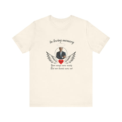 Personalized Memorial Photo Shirt,  Rest In Peace Memory Shirt, Custom Last Photo Shirt, Remembrance Shirt, Custom Funeral Photo Shirt,