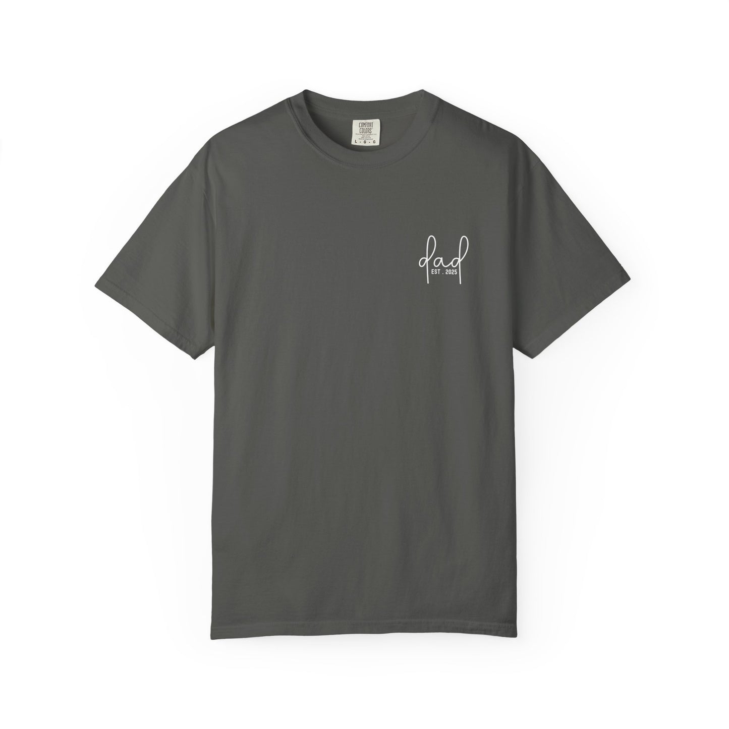 Personalized Dad Shirt, Dad Shirt, Gift for Dad, Dad Tee,  Dad EST Shirt, Dad Custom Shirt, Custom text, Gift for Dad, Father Gift
