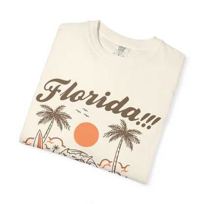 Florida Shirt, Summer Vacation Shirt, Girls Trip Bachelorette Gift, Tropical Holiday Shirt Florida Bury Your Regrets Girls Trip Shirt,