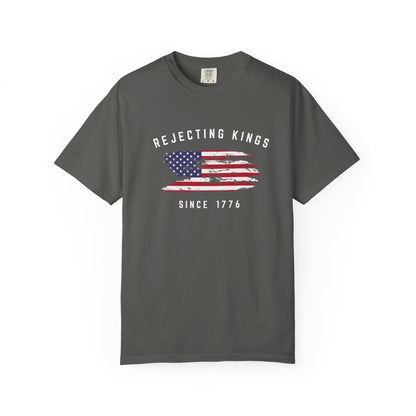 Rejecting Kings Shirt, personalized 4th July independent shirt, Since 1776 Shirt,No Kings In America Shirt,Pro Democracy Shirt,gift for her