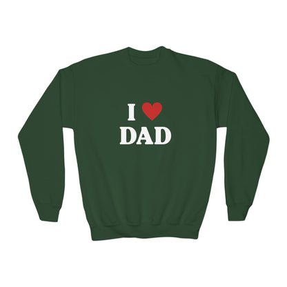 I Love Dad Baby Shirt, 1st Father's Day, I Love Dad Toddler Shirt , Dad Shirt for Kids, Gift for Dad From Kids, New Father Shirt, gift Shirt