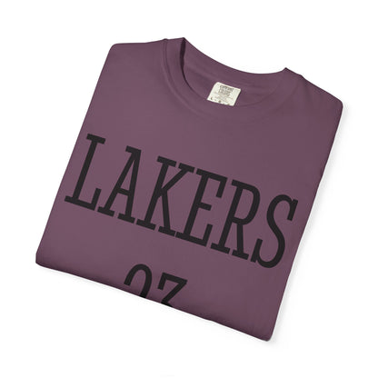 Lakers Basketball Team Shirt , James Basketball shirt, Lakers Custom Shirt, Custom text Shirt, comfort custom text, Los Angeles Basketball