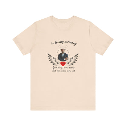 Personalized Memorial Photo Shirt,  Rest In Peace Memory Shirt, Custom Last Photo Shirt, Remembrance Shirt, Custom Funeral Photo Shirt,