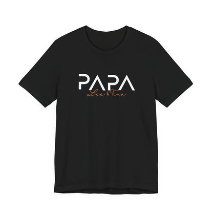 Personalized Dad Shirt with Name, Father T-Shirt Gift, Customize Father Shirt, Custom Text Shirt, Custom Name Shirt,  Father Day Gift