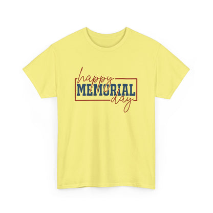 Happy Memorial Day T-shirt, Patriotic Tee, USA Shirt, Memorial Day Gift, American Pride Apparel, Holiday Clothing, gift for her,gift for him
