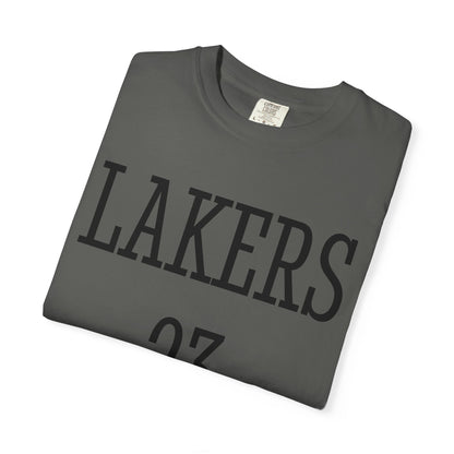 Lakers Basketball Team Shirt , James Basketball shirt, Lakers Custom Shirt, Custom text Shirt, comfort custom text, Los Angeles Basketball