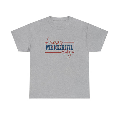 Happy Memorial Day T-shirt, Patriotic Tee, USA Shirt, Memorial Day Gift, American Pride Apparel, Holiday Clothing, gift for her,gift for him