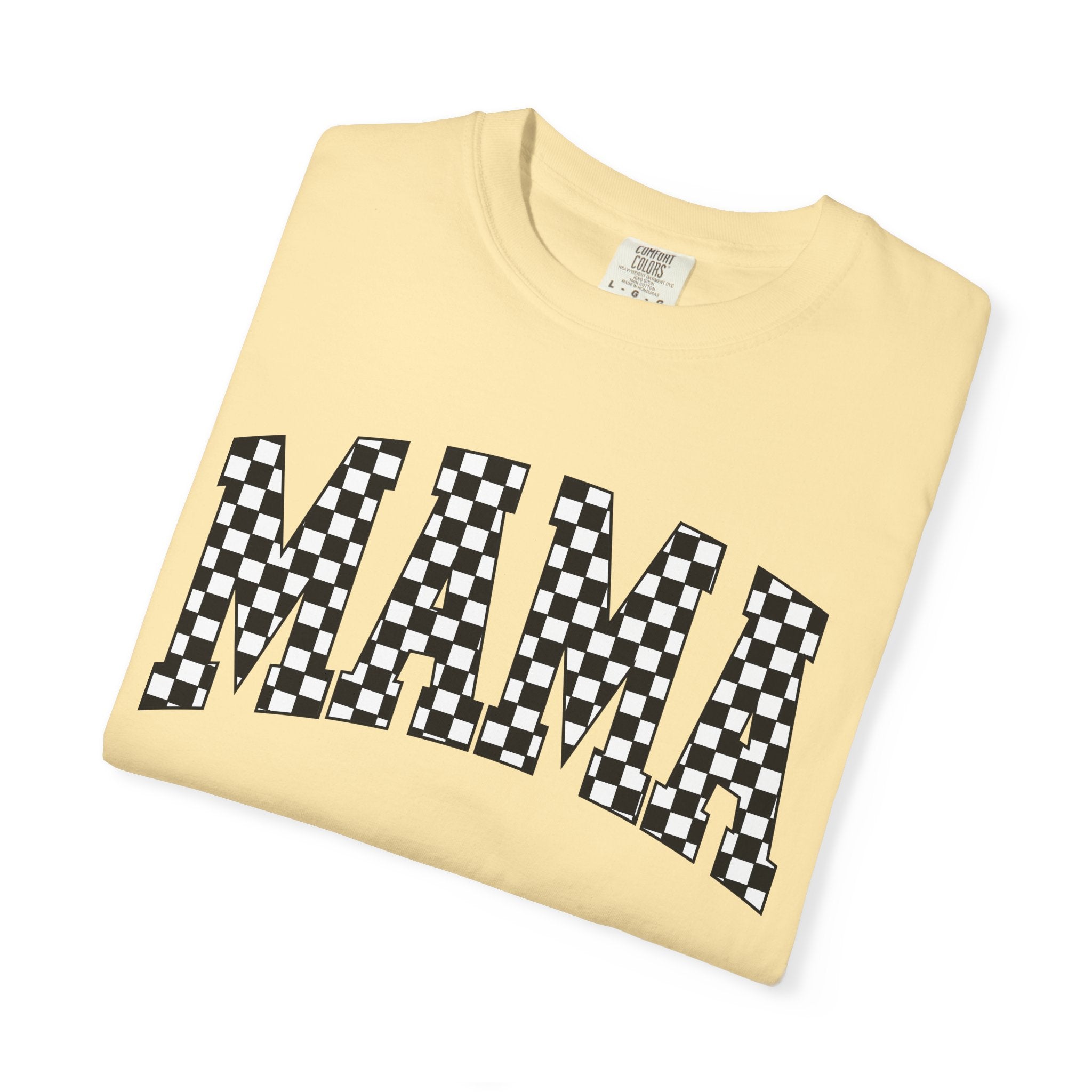 Comfort Colors Checkered Mama Shirt, Gift for Mom, Retro Mom Tee, Mother's Day Gift, Vintage Tshirtshirt, gift for her, mom gifts
