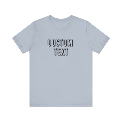 Custom Comfort Colors Shirt, Custom V Neck Shirt, Custom T Shirt, Add Your Own Text, Personalized Shirt , Boho , Adult Shirt, Custom Tee