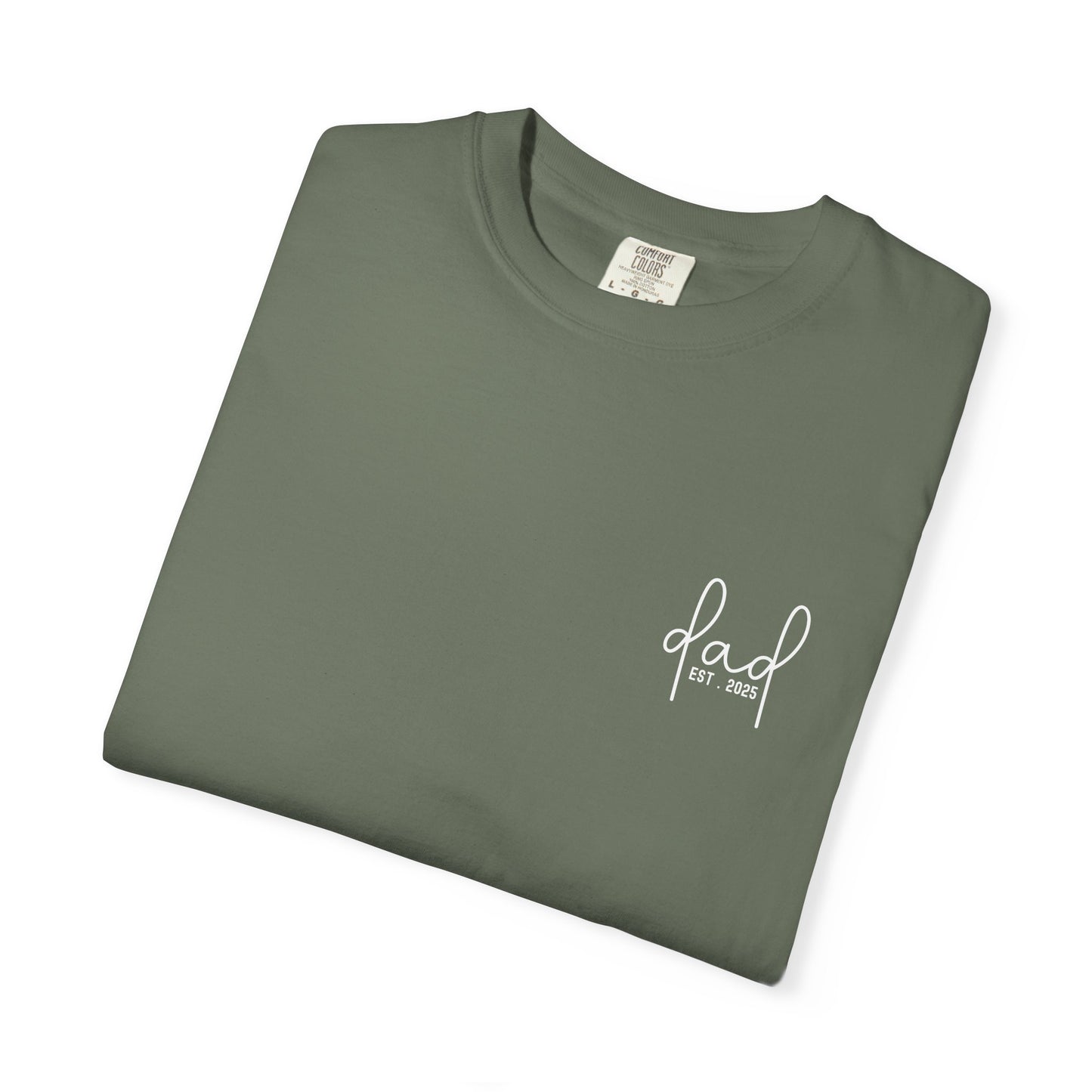 Personalized Dad Shirt, Dad Shirt, Gift for Dad, Dad Tee,  Dad EST Shirt, Dad Custom Shirt, Custom text, Gift for Dad, Father Gift