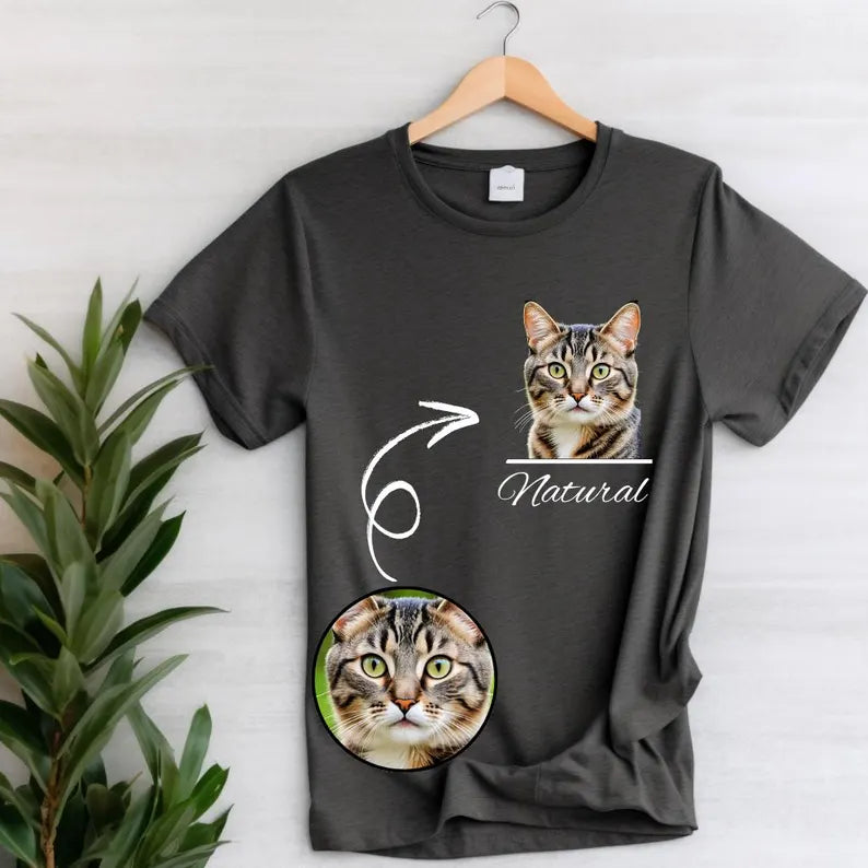 Personalized Pet Shirt, Pet Lover, Cat Mom Shirt, Custom Dog Pullover, Dog Mom Gifts, Custom Pet Shirt,Customized Pet Memorial, gift for her