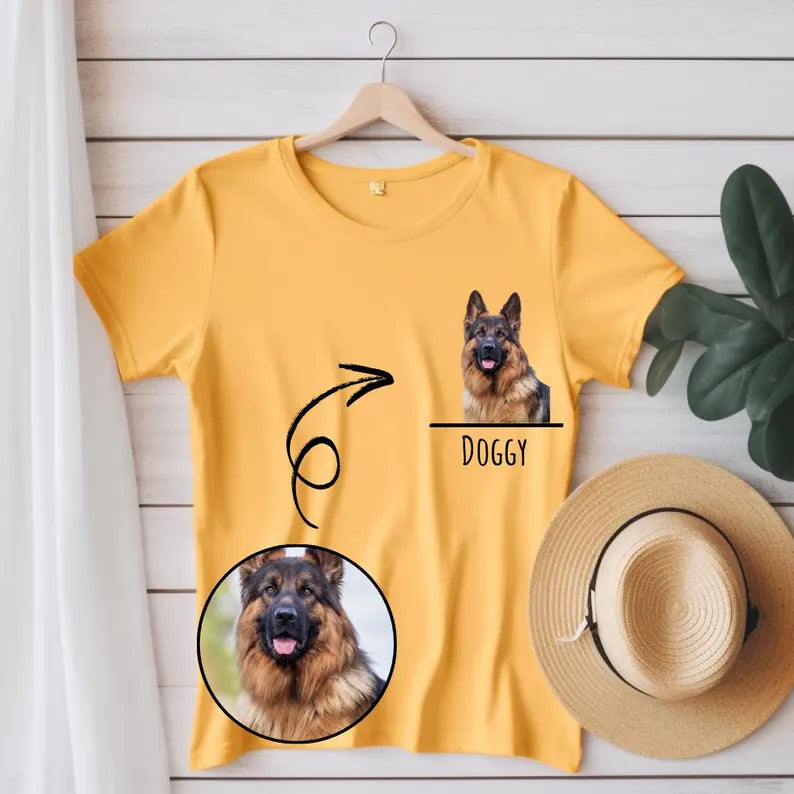 Personalized Pet Shirt, Pet Lover, Cat Mom Shirt, Custom Dog Pullover, Dog Mom Gifts, Custom Pet Shirt,Customized Pet Memorial, gift for her